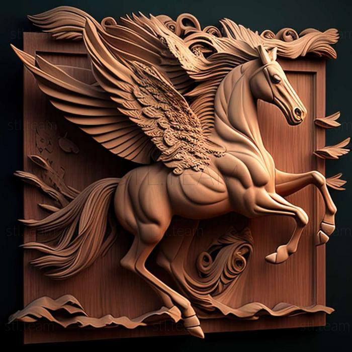 3D model Pegasoferae (STL)